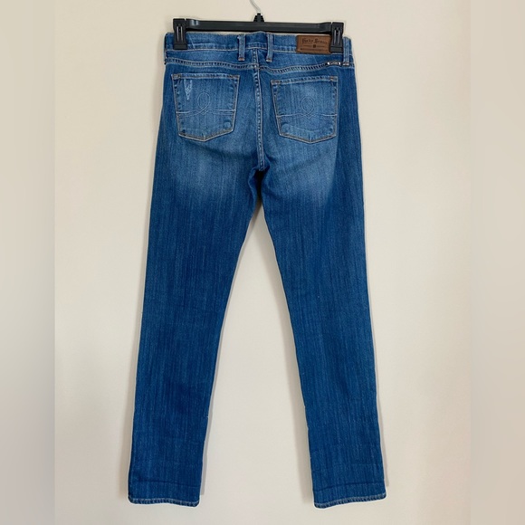 Lucky Brand Jeans Straight Leg Denim Jean Size 6 / 28 with 31.5” Inseam - Picture 2 of 9